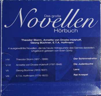 8CD/Doos E.T.A. Hoffmann: Das Grosse Novellen  Hörbuch