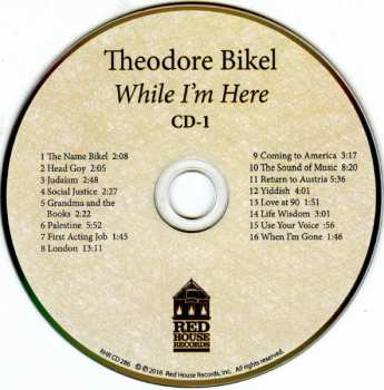 2CD Theodore Bikel: While I'm Here