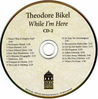 2CD Theodore Bikel: While I'm Here
