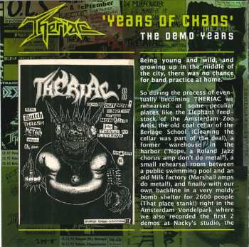 CD Theriac: Years Of Chaos LTD
