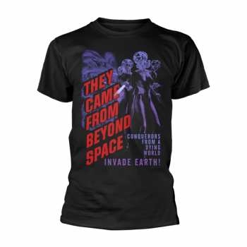 Merch They Came From Beyond Space: T-shirt They Came From Beyond Space (black)