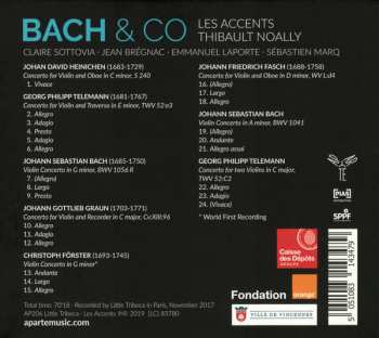 CD Les Accents: Bach & Co