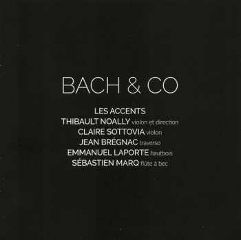 CD Les Accents: Bach & Co