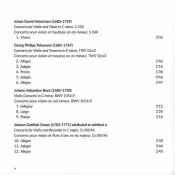 CD Les Accents: Bach & Co