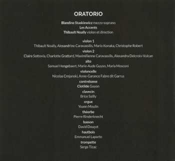 CD Les Accents: Oratorio