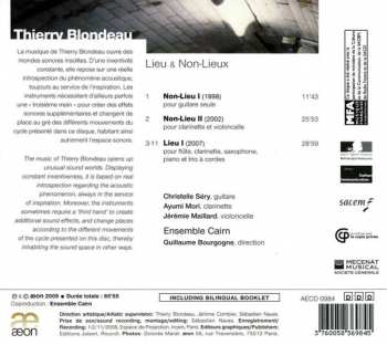 CD Thierry Blondeau: Lieu & Non-Lieux