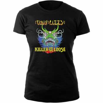 Merch Thin Lizzy: Dames T-shirt Killer Lady 