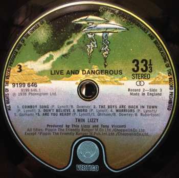 CD Thin Lizzy: Live & Dangerous - Limited Edition