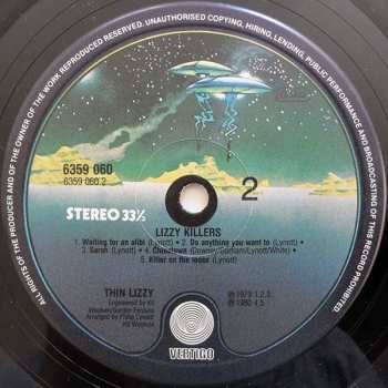 LP Thin Lizzy: Lizzy Killers