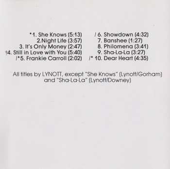 CD Thin Lizzy: Nightlife