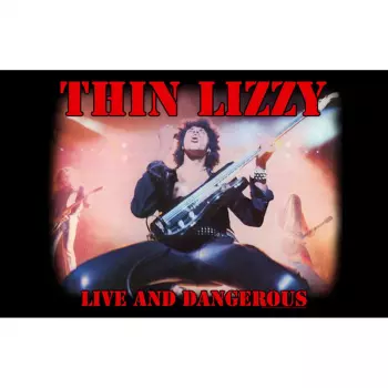 Textielposter Live And Dangerous
