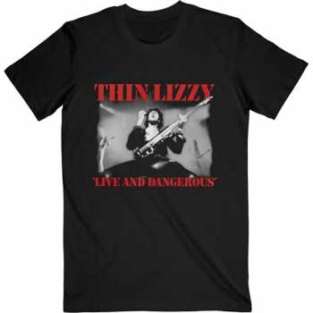 Merch Thin Lizzy: T-shirt Live & Dangerous