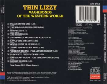 CD Thin Lizzy: Vagabonds Of The Western World