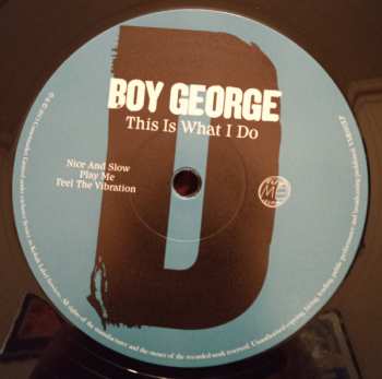 2LP/CD Boy George: This Is What I Do