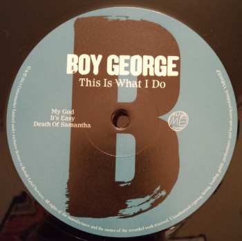 2LP/CD Boy George: This Is What I Do