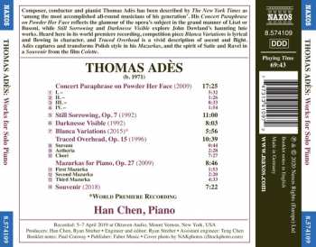CD Thomas Adès: Works for Solo Piano
