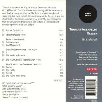 CD Thomas Agerfeldt Olesen: Tonkraftwerk 