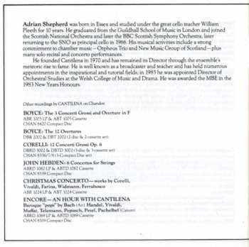 CD Thomas Arne: Four Symphonies