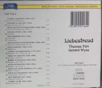 CD Gérard Wyss: Liebesfreud: Kreisler Sarasate / Elgar Fauré / Beethoven u.a