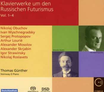 Album Igor Stravinsky: Klavierwerke Um Den Russischen Futurismus Vol. 1-4