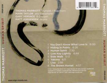 CD Thomas Marriott: Human Spirit