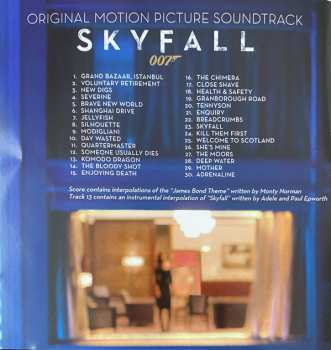 CD Thomas Newman: Skyfall (Original Motion Picture Soundtrack)