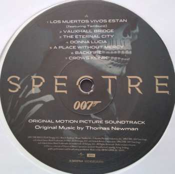 2LP Thomas Newman: Spectre (Original Motion Picture Soundtrack) CLR | LTD