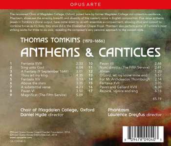 CD Thomas Tomkins: Anthems & Canticles