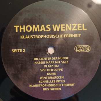 LP Thomas Wenzel: Klaustrophobische Freiheit