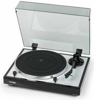 Audiotechnica Thorens TD 402 DD Černý piano lak