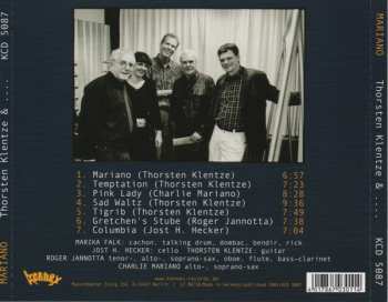 CD Thorsten Klentze: Mariano