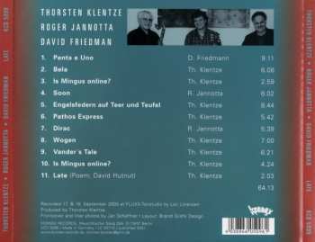 CD David Friedman: Late