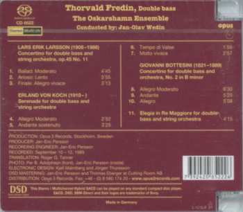 SACD Thorvald Fredin: Concertos For Double Bass And Orchestra