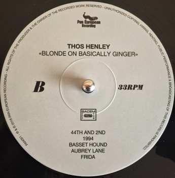 LP Thos Henley: Blonde On Basically Ginger