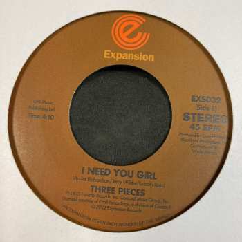 SP The Three Pieces: If Only I Could Prove To You / I Need You Girl