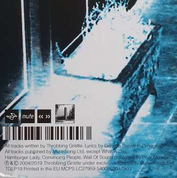 2LP Throbbing Gristle: Live December 2004 (A Souvenir Of Camber Sands) LTD | CLR