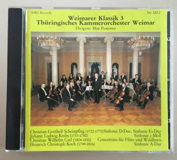 Album Max Pommer: Weimarer Klassik - Scheinpflug / Krebs / Carl / Koch