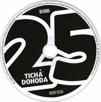 CD Tichá Dohoda: 25 Let Největší Hity Live!