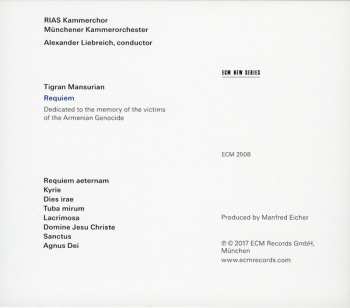 CD Tigran Mansurian: Requiem