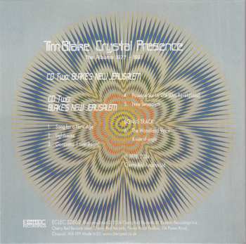 3CD/Doos Tim Blake: Crystal Presence (The Albums 1977 - 1991)