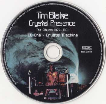 3CD/Doos Tim Blake: Crystal Presence (The Albums 1977 - 1991)