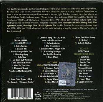4CD/Doos Tim Buckley: Buzzin' Fly - Live Anthology 1968 - 1973