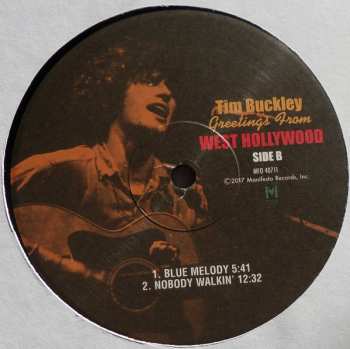 2LP Tim Buckley: Greetings From West Hollywood