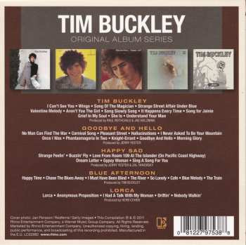5CD/Doos Tim Buckley: Original Album Series