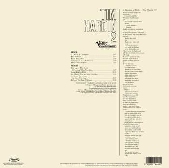 LP Tim Hardin: Tim Hardin 2 LTD