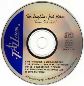 CD Tim Laughlin: Swing That Music