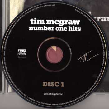 2CD Tim McGraw: Number One Hits