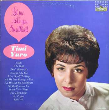 LP Timi Yuro: Let Me Call You Sweetheart
