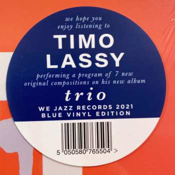 LP Timo Lassy: Trio CLR