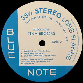 LP Tina Brooks: Minor Move